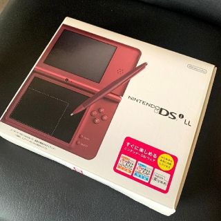 ニンテンドーDS(ニンテンドーDS)のニンテンドーDSi LL ワインレッド 箱のみ(携帯用ゲーム機本体)