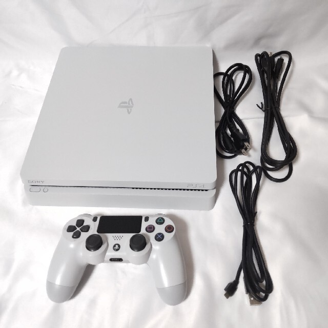 PS4 グレイシャーホワイト 最新薄型 CUH-2200A美品