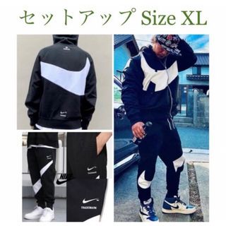 ナイキ(NIKE)の[新品] ナイキ ビッグ スウッシュ 上下 セットアップ(セットアップ)