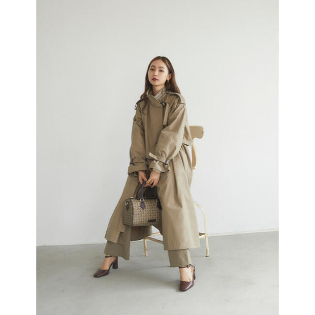 本日のみ値下げ RANDEBOO RB monogram trench coat レディースのジャケット/アウター(トレンチコート)の商品写真