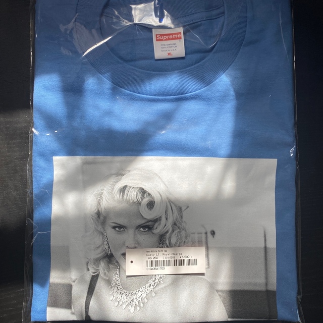 Supreme Anna Nicole Smith Tee Royal blue