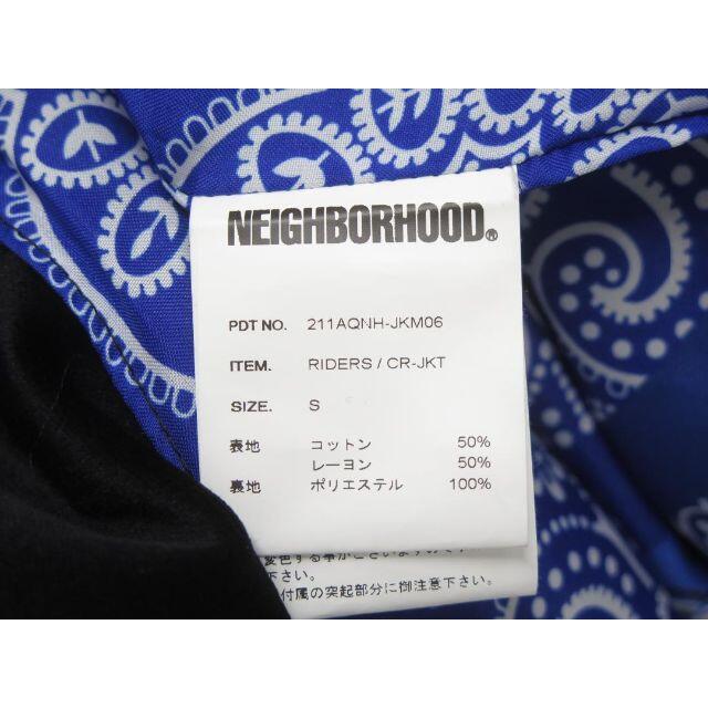 NEIGHBORHOOD(ネイバーフッド)のNEIGHBORHOOD 21SS RIDERS/CR-JKT 新品　S メンズのジャケット/アウター(ライダースジャケット)の商品写真