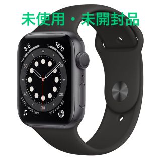 アップルウォッチ(Apple Watch)の新品未開封 Apple Watch Series 6（GPSモデル）44mm (腕時計(デジタル))