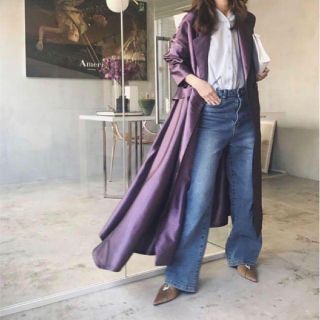 アメリヴィンテージ(Ameri VINTAGE)の【新品未使用】AMERI iridescent drape coat(スプリングコート)