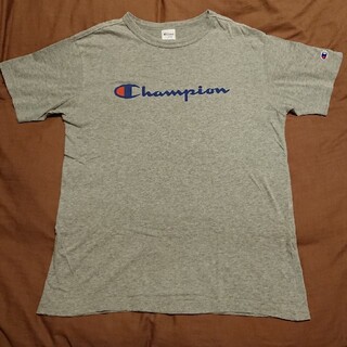 チャンピオン(Champion)のChampion チャンピオン プリント Tシャツ サイズ XＬ グレー(Tシャツ/カットソー(半袖/袖なし))