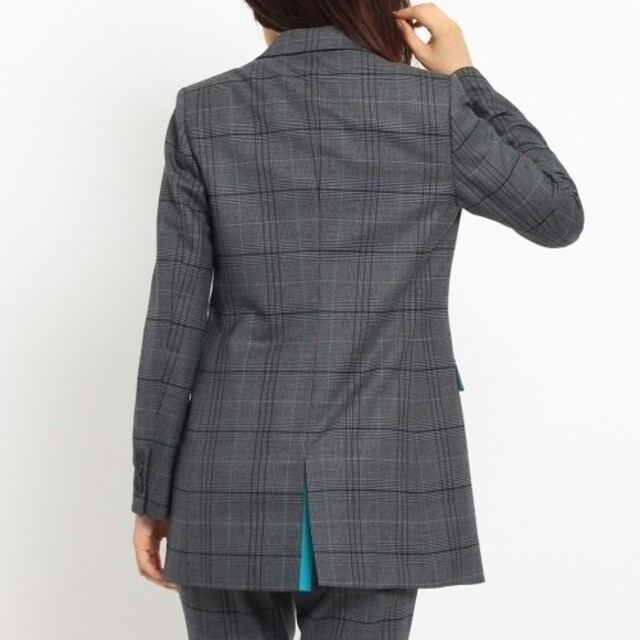 INDIVI(インディヴィ)の【新品未使用】INDIVI グレンチェックセットアップ 40 レディースのフォーマル/ドレス(スーツ)の商品写真