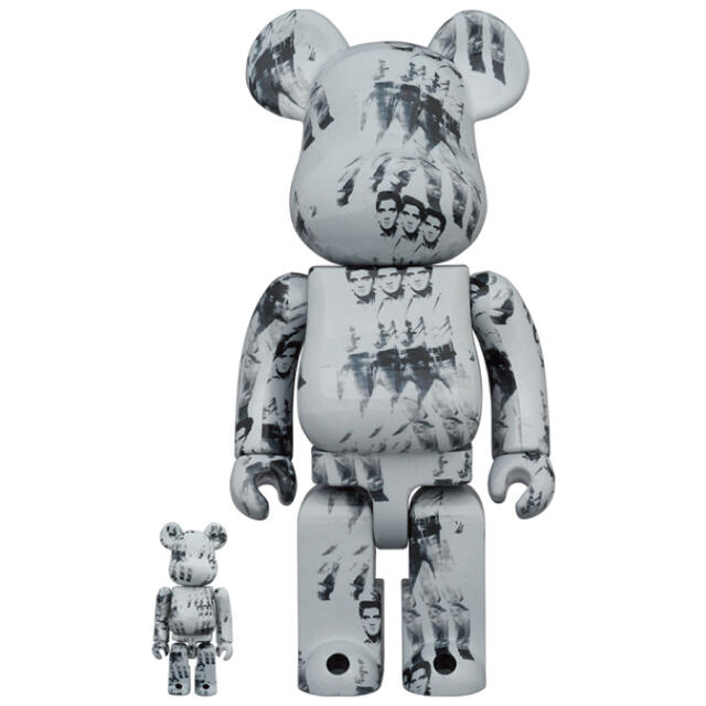 BE@RBRICK Andy Warhol's ELVIS PRESLEY