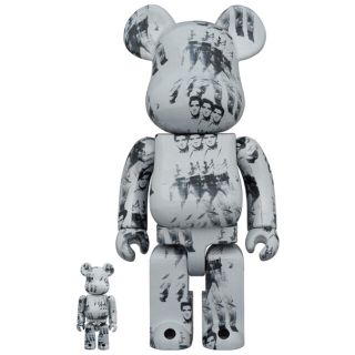 メディコムトイ(MEDICOM TOY)のBE@RBRICK Andy Warhol's ELVIS PRESLEY(キャラクターグッズ)