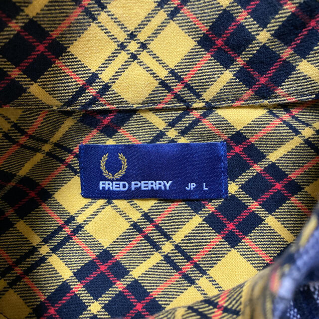 メンズ　フレッドペリー　Fred perry スイングトップ　ストライプ  刺繍