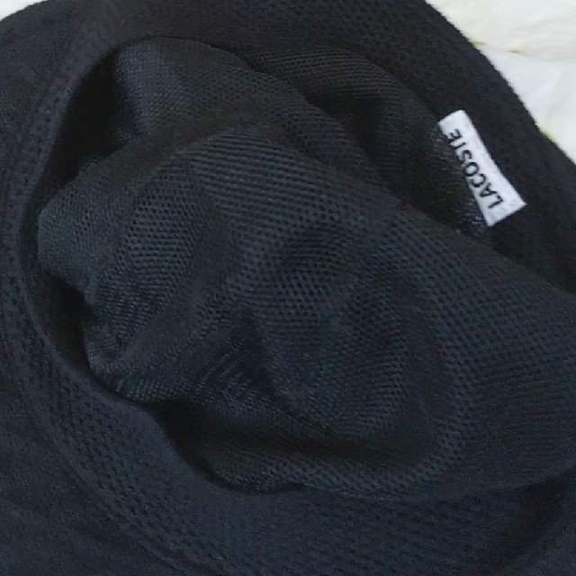 LACOSTE(ラコステ)のラコステ キャスケット ブラック レディースの帽子(キャスケット)の商品写真