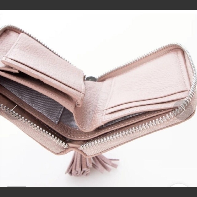 Beau're(ビュレ)の【値下げ】ビュレ セカンド ラウンドジップ 二つ折り財布 レディースのファッション小物(財布)の商品写真