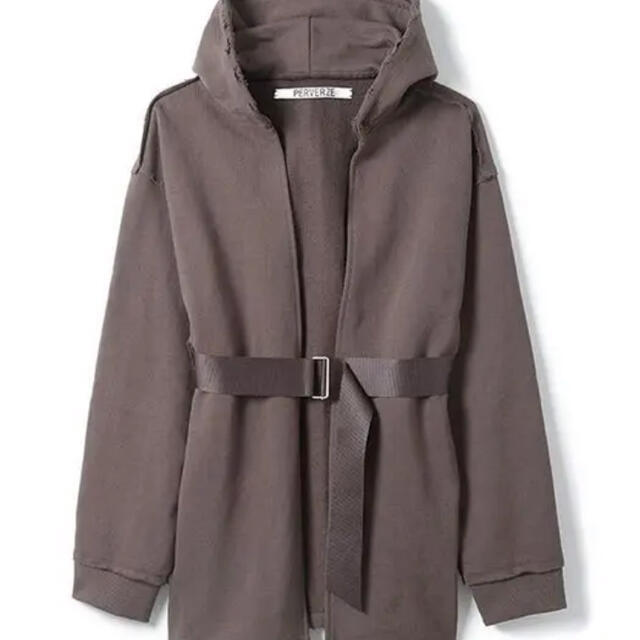 BEAUTY&YOUTH UNITED ARROWS(ビューティアンドユースユナイテッドアローズ)のほぼ未使用 PERVERZE open  hoodie パーカー レディースのトップス(パーカー)の商品写真