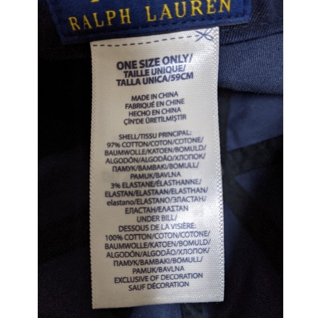 POLO RALPH LAUREN(ポロラルフローレン)のRALPH LAUREN ラルフローレン迷彩柄 キャップ  メンズの帽子(キャップ)の商品写真