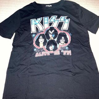 ジーユー(GU)のGU KISSコラボTシャツ(Tシャツ(半袖/袖なし))