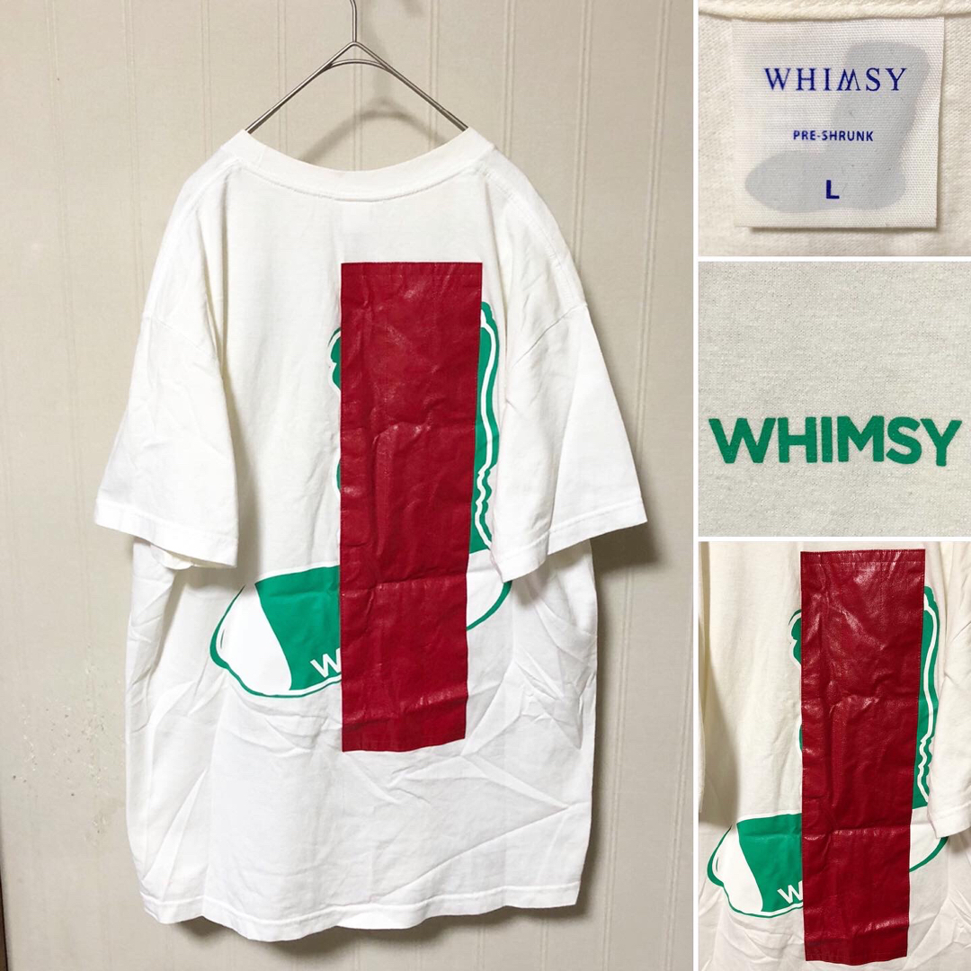 限定品❗️Whimsy ウィムジー × Vans テープ貼り付け Tシャツ