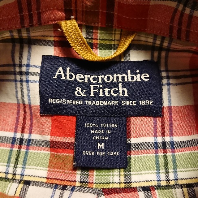 Abercrombie&Fitch(アバクロンビーアンドフィッチ)のAbercrombie&Fitchアバクロンビー&フィッチ半袖チェックシャツ メンズのトップス(シャツ)の商品写真