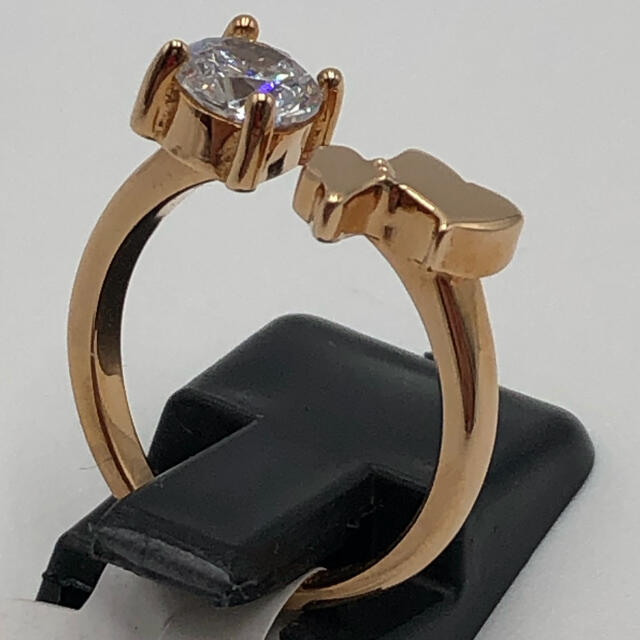 AGATHA(アガタ)のAGATHA  LADY SCOTTIE OPEN RING2220202–54 レディースのアクセサリー(リング(指輪))の商品写真