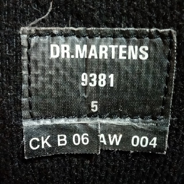 Dr.Martens[ドクターマーチン]★5ホールシューズ  24.5#英国製