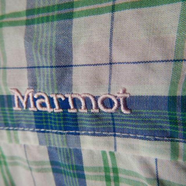MARMOT(マーモット)のo2526　マーモット　レディース　長袖　チェック　デザイン　シャツ レディースのトップス(シャツ/ブラウス(長袖/七分))の商品写真