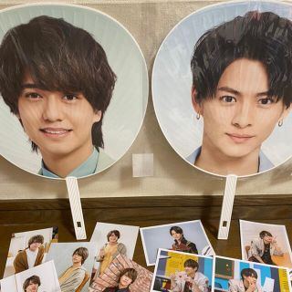 値下げOK キンプリ　うちわ　King & Prince ジャニーズ　平野紫耀(アイドルグッズ)