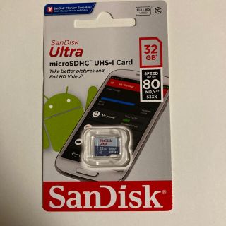 サンディスク(SanDisk)のサンディスク　マイクロSD 32GB(その他)