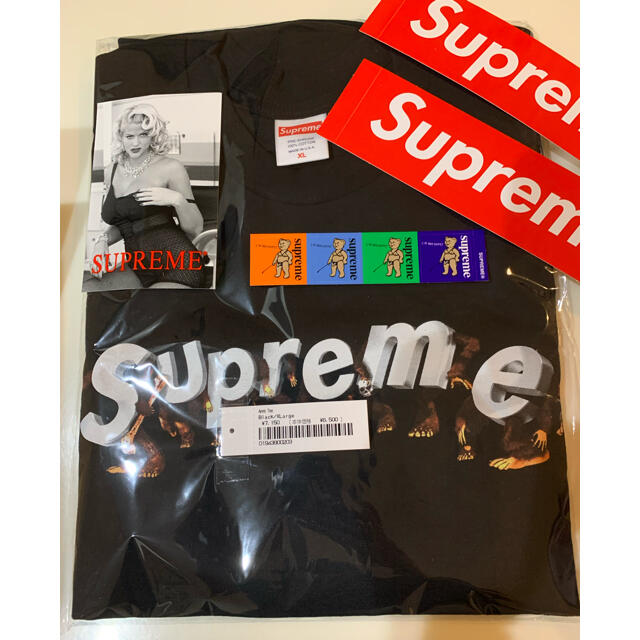 新品未使用　supreme Apes Tシャツ　黒XL