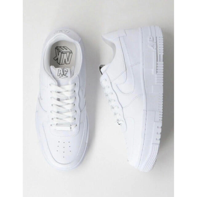 新品未使用】NIKE ナイキ エアフォースワン ピクセル 25cm 24H限定