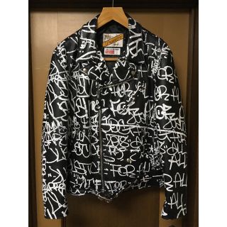 シュプリーム(Supreme)のSupreme× Comme des Garçons ライダースJKT(レザージャケット)