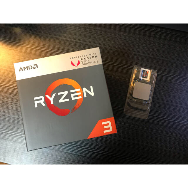 AMD Ryzen 3 2200G Box APU グラフィック内蔵