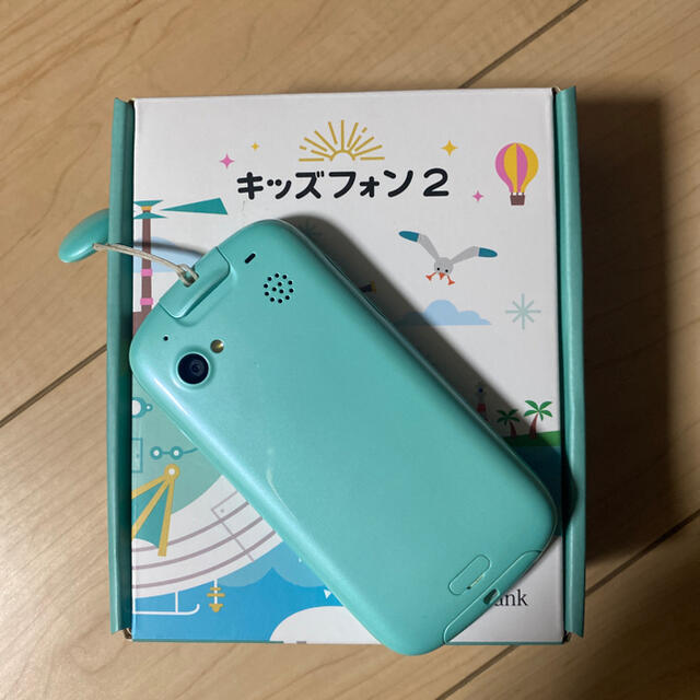 Softbank(ソフトバンク)の【美品】キッズフォン2 ソフトバンク　softbank スマホ/家電/カメラのスマートフォン/携帯電話(スマートフォン本体)の商品写真