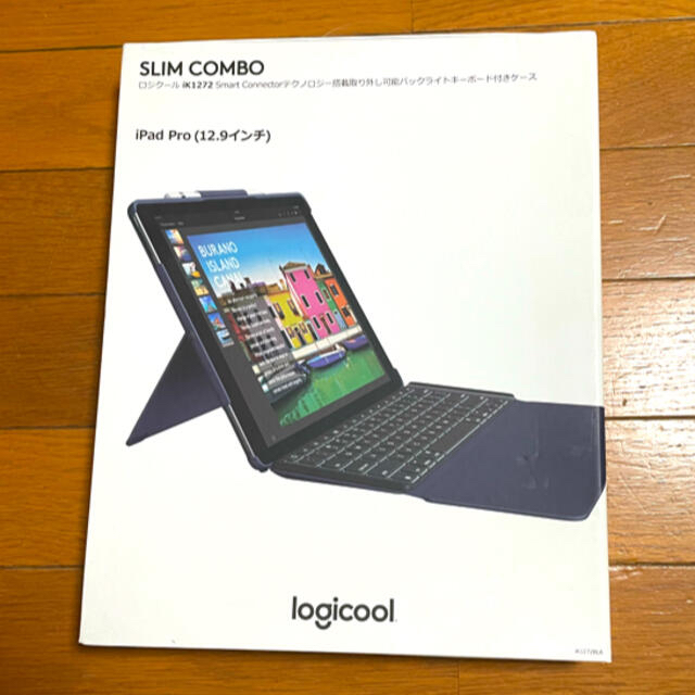 iPad(アイパッド)のロジクール SLIM COMBO スマホ/家電/カメラのスマホアクセサリー(iPadケース)の商品写真