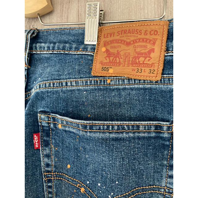 Levi's - Levi's 505 リーバイス ペイントデニム ペイントジーンズ