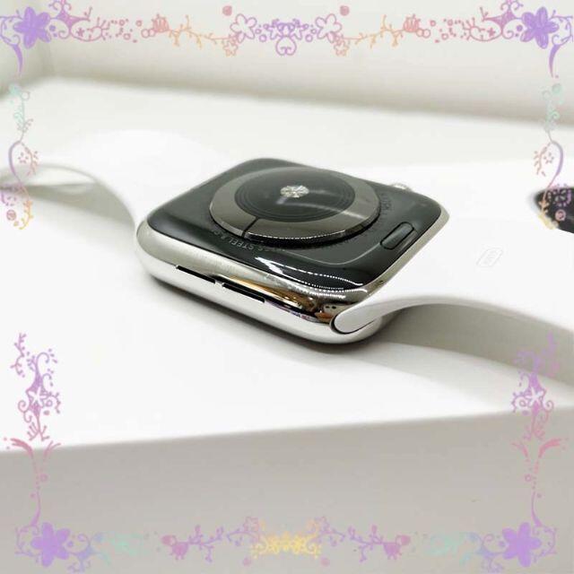 Apple Watch(アップルウォッチ)のApple watch series5 44mm ステンレス メンズの時計(腕時計(デジタル))の商品写真