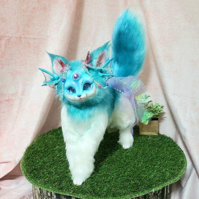 みーこ様のオーダー】幻獣風ハンドメイドぬいぐるみ【アート みーこ様のオーダー】幻獣風ハンドメイドぬいぐるみ【アート