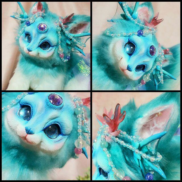 みーこ様のオーダー】幻獣風ハンドメイドぬいぐるみ【アート みーこ様のオーダー】幻獣風ハンドメイドぬいぐるみ【アート