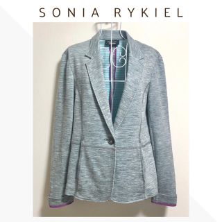 ソニアリキエル(SONIA RYKIEL)のSONIA RYKIEL〈ソニアリキエル〉コットンリネン ジャージー ジャケット(テーラードジャケット)