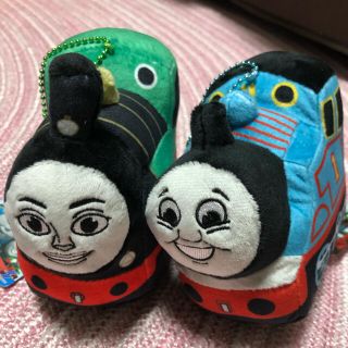 きかんしゃトーマス　マスコット　2つセット(キャラクターグッズ)