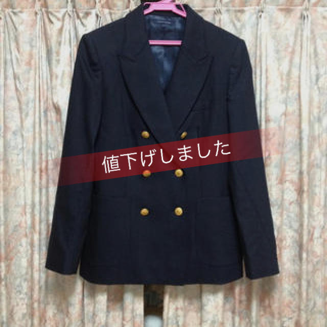 TOMMY HILFIGER(トミーヒルフィガー)の紺色ジャケット【値下げしました！】 レディースのジャケット/アウター(テーラードジャケット)の商品写真