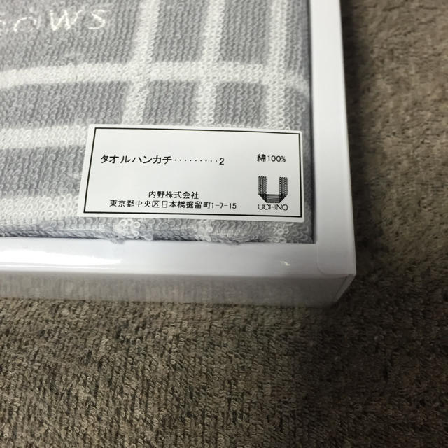 UNITED ARROWS(ユナイテッドアローズ)のユナイテッドアローズ  タオルハンカチ レディースのファッション小物(ハンカチ)の商品写真