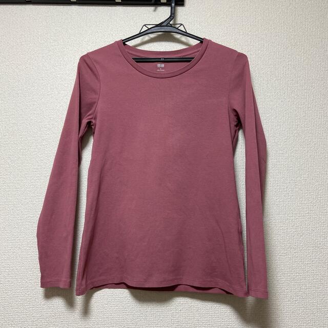 UNIQLO(ユニクロ)のユニクロ　ストレッチ長袖Tシャツ　M メンズのトップス(Tシャツ/カットソー(七分/長袖))の商品写真