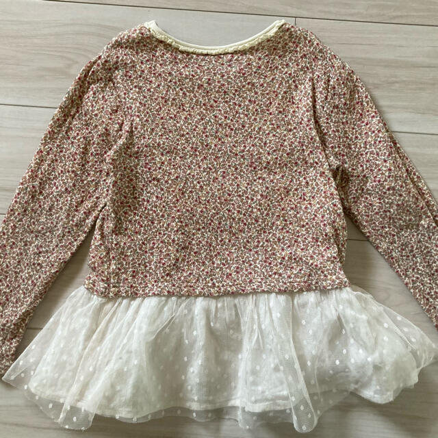 チュニックワンピ　140 キッズ/ベビー/マタニティのキッズ服女の子用(90cm~)(Tシャツ/カットソー)の商品写真