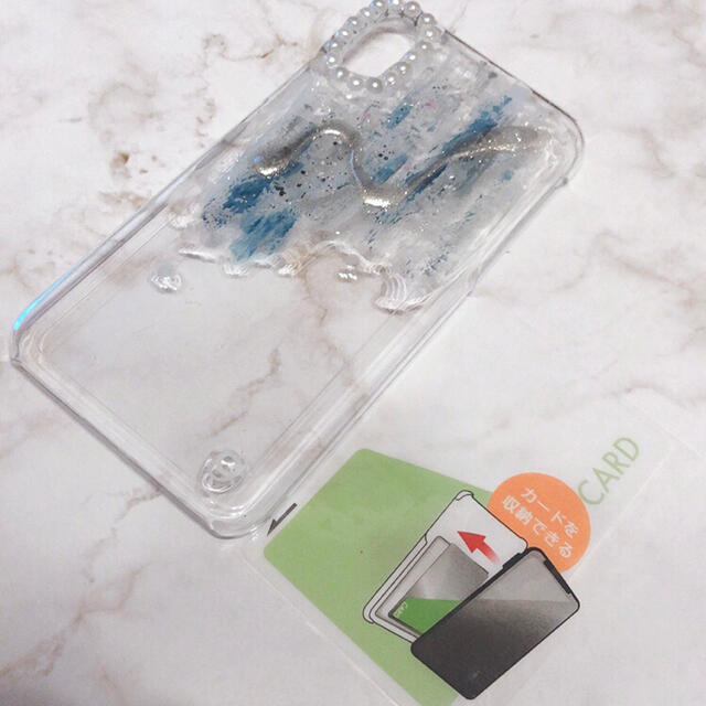 who's who Chico(フーズフーチコ)の【"O"case.】ニュアンス　iPhoneケース　m-51【X/Xs】 スマホ/家電/カメラのスマホアクセサリー(iPhoneケース)の商品写真