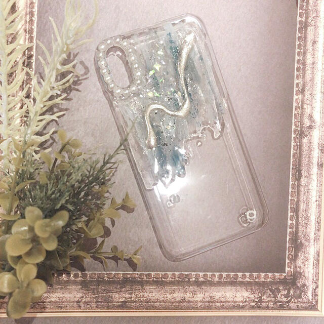 who's who Chico(フーズフーチコ)の【"O"case.】ニュアンス　iPhoneケース　m-51【X/Xs】 スマホ/家電/カメラのスマホアクセサリー(iPhoneケース)の商品写真