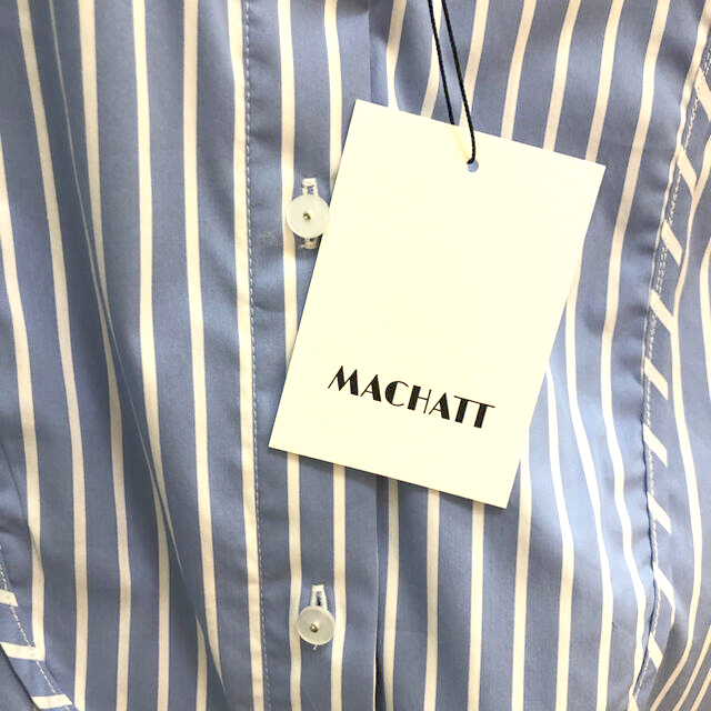 machatt タキシードヨークロングシャツ