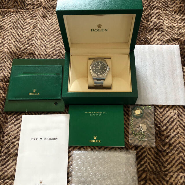 ROLEX(ロレックス)のロレックス　エクスプローラⅠ 214270 鏡面仕上げバックル　最終値下げ メンズの時計(腕時計(アナログ))の商品写真
