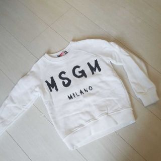 エムエスジイエム(MSGM)の専用　1回着用　MSGM スウェット　トレーナー(Tシャツ/カットソー)