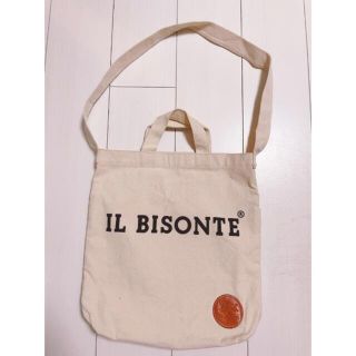 イルビゾンテ(IL BISONTE)のILBISONTE 肩掛け　キャンバストートバッグ(トートバッグ)