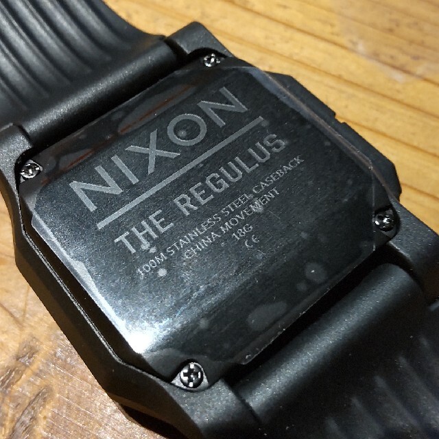 NIXON(ニクソン)のkya様専用　ニクソンレグルス　ブラック メンズの時計(腕時計(デジタル))の商品写真