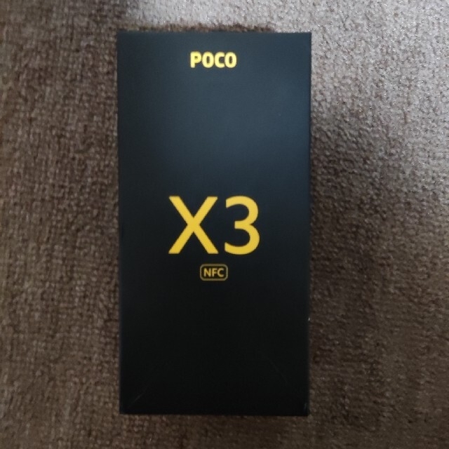 SIMフリー【美品】POCO X3 6GB/64GB