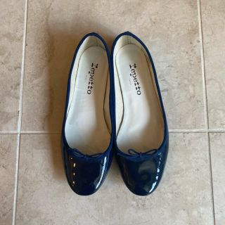 レペット(repetto)の送料込◎美品◎レペット サンドリオン ネイビー(バレエシューズ)